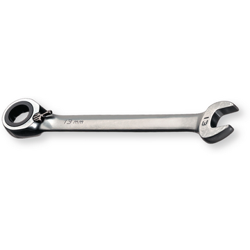 Gabel-Ringratschenschlüssel abgewinkelt SW 19 mm Länge 248 mm